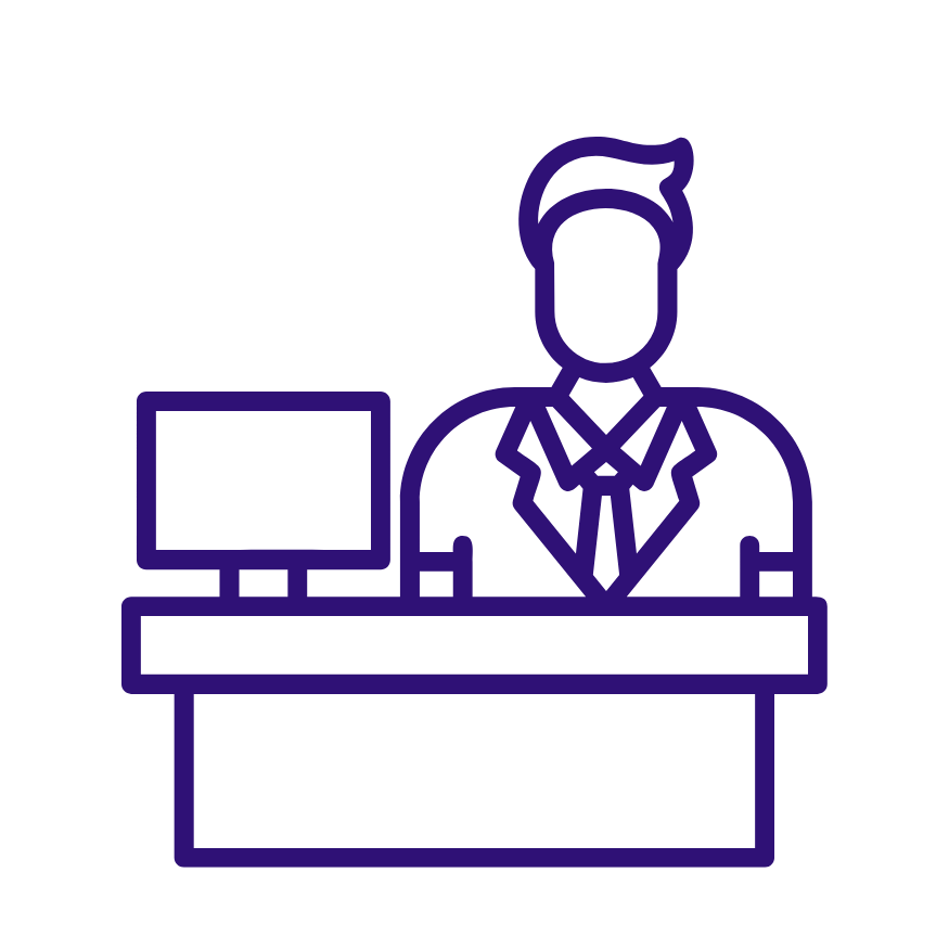 Chef de réception icon